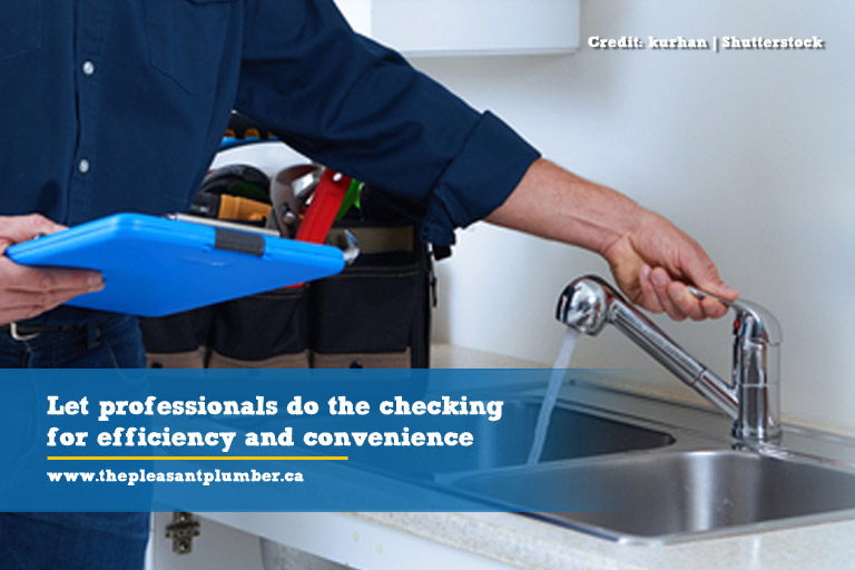 Let professionals do the checking for efficiency and convenience